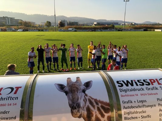 Spielbericht vom 21.10.2018 FC Embrach-FCV1