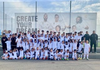 ERSTMALIG JUGENDFUSSBALLCAMP VON "FUNDACION REAL MADRID CLINICS" IN VOLKETSWIL