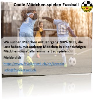 Coole Mädchen spielen Fussball