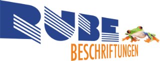 RUBE AG Beschriftungen